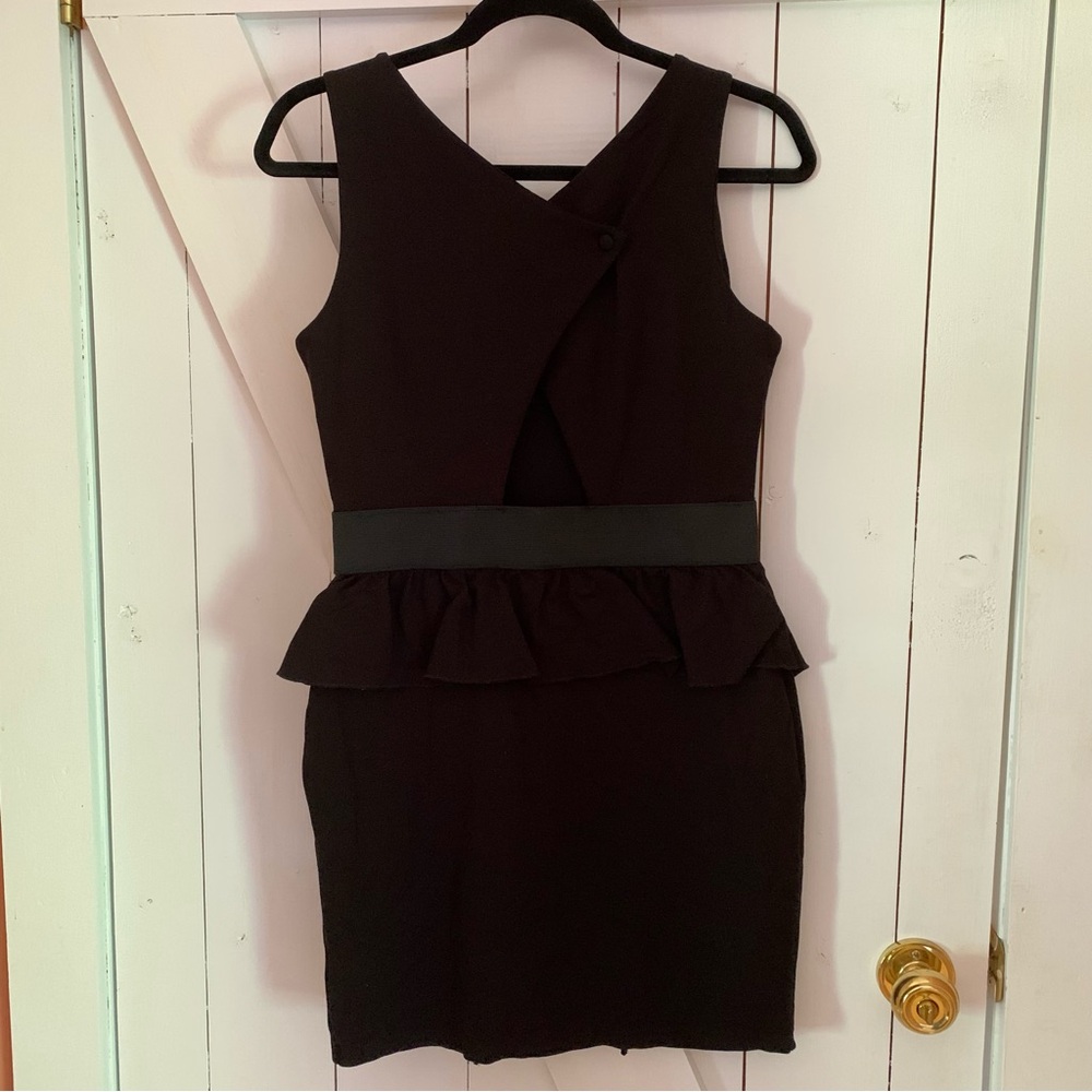 Little Black Dress Party Prom Cocktail Mini Dress - Picture 7 of 16